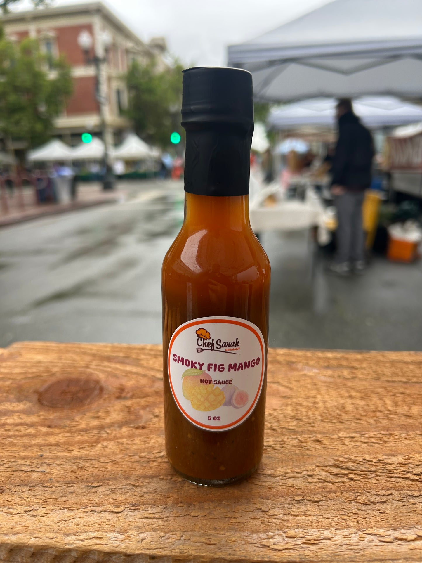 Smoky Fig Mango hot sauce